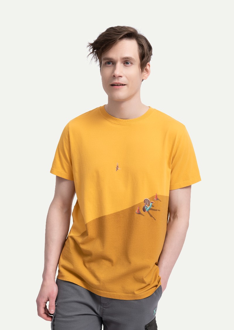 KAFT Sulphur Unisex Regular Creative Tshirt Laugar - 3